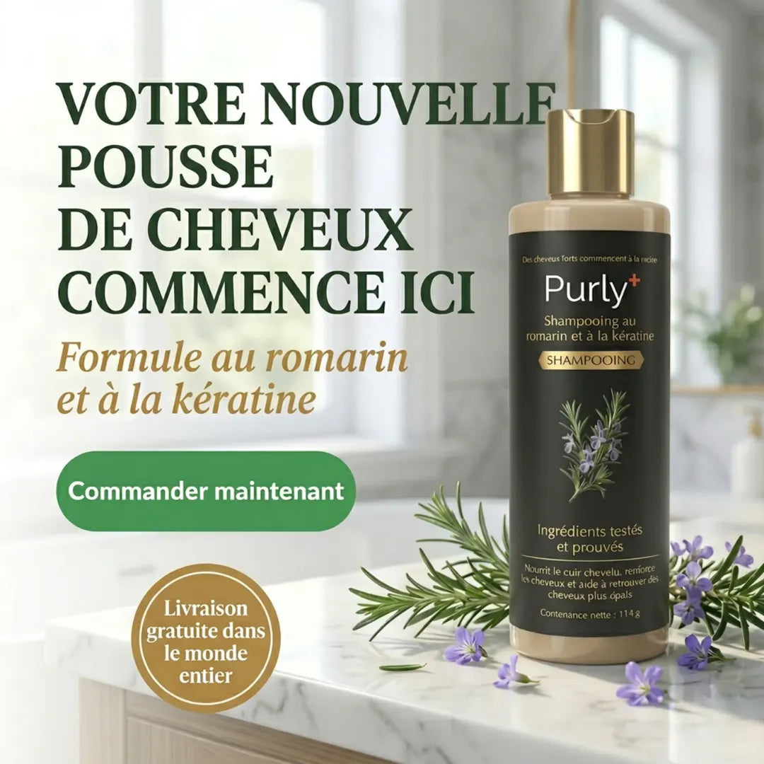 Purly™ Shampooing Fortifiant & Croissance