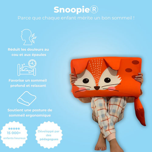 Snoopie® - L'oreiller pour un sommeil de meilleure qualité