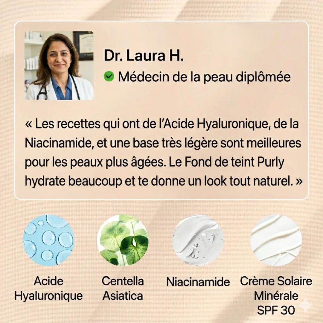 Purly Glow – Fond de teint liftant