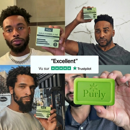 Purly™ Savon pour soulager les démangeaisons entre les cuisses